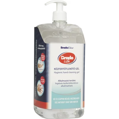 Bradolife kézfertőtlenítő gél 1,5 L