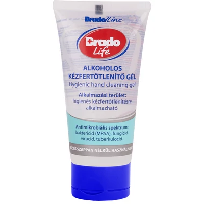 Bradolife tubusos kézfertőtlenítő gél - 50 ml Bradolife tubusos kézfertőtlenítő gél - 50 ml