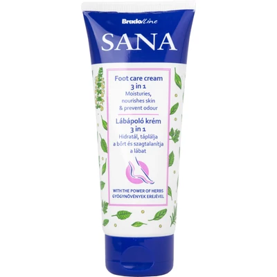 Sana 3in1 lábfrissítő krém 100 ml