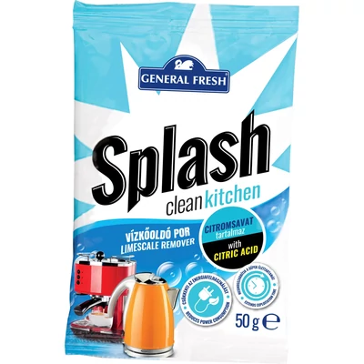 Splash vízkőoldó por háztartási kisgépekhez 50g