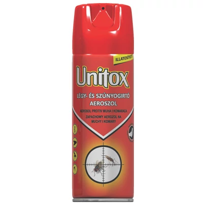 Unitox illatosított légy- és szúnyogirtó aerosol, 200ml