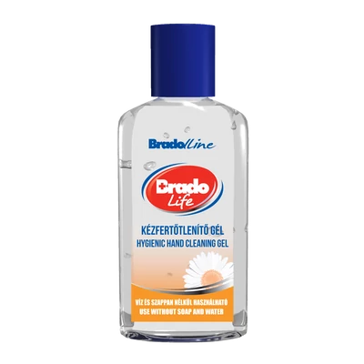 BradoLife kézfertőtlenítő gél 50 ml - kamilla BradoLife kézfertőtlenítő gél 50 ml - kamilla