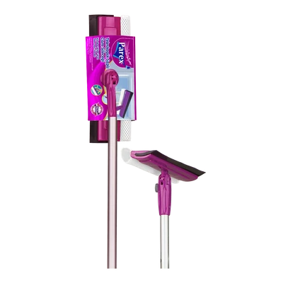 Parex ablaklehúzó gumi+szivacs - 135cm teleszkópos nyéllel