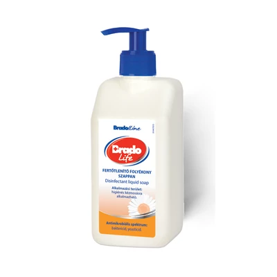 BradoLife fertőtlenítő folyékony szappan 350 ml - kamilla