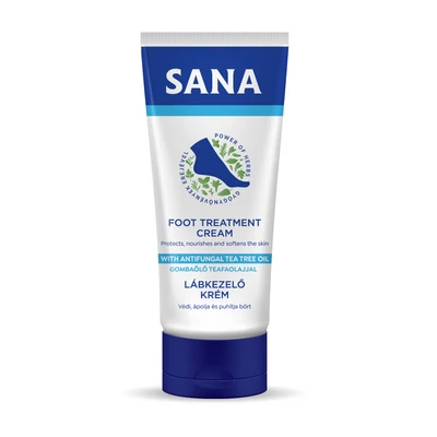 Sana lábkezelő krém gombaölő teafa olajjal 100 ml