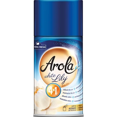 Arola légfr.aerosol ut. időzített készülékhez 250ml white lily