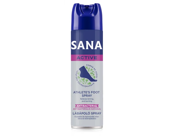 Sana Active - antibakteriális lábápoló spray 150 ml
