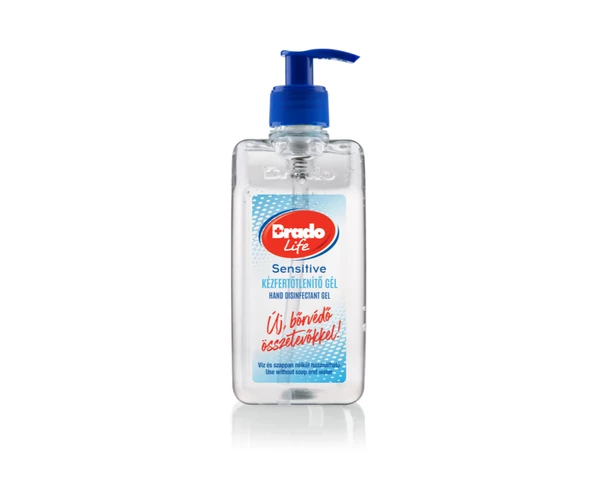 Bradolife kézfertőtlenítő gél 500 ml sensitive