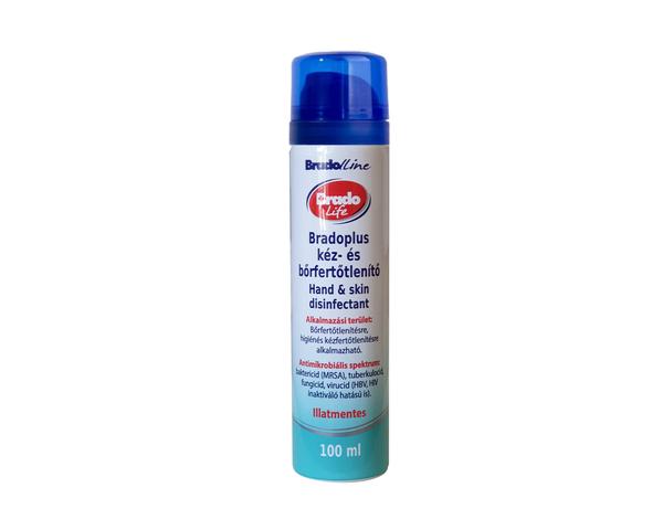 Bradolife kéz - és bőrfertőtlenítő ALU aeroszol, 100 ml