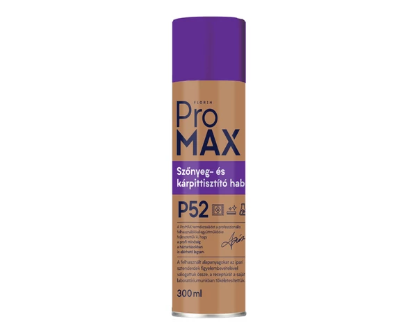 Promax szőnyeg és kárpittisztító hab 300ml