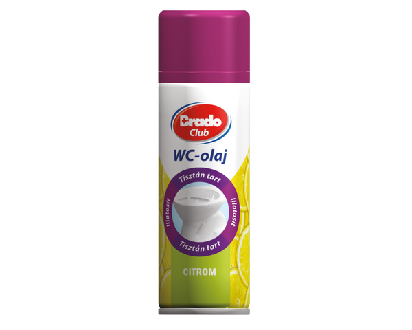 BradoClub WC olaj citrom illattal 200 ml
