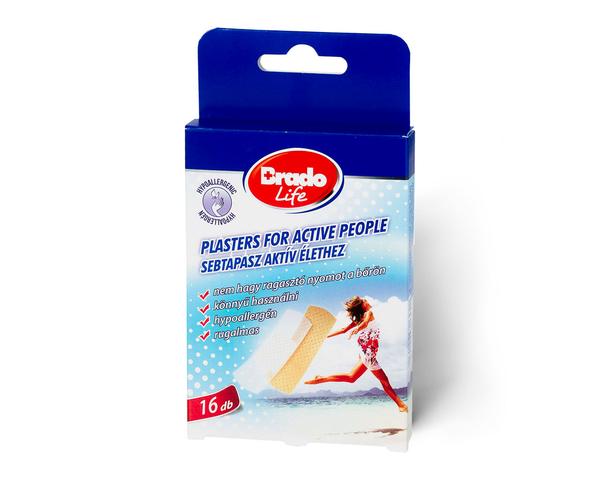 BradoLife sebtapasz Aktív élethez - 16 DB