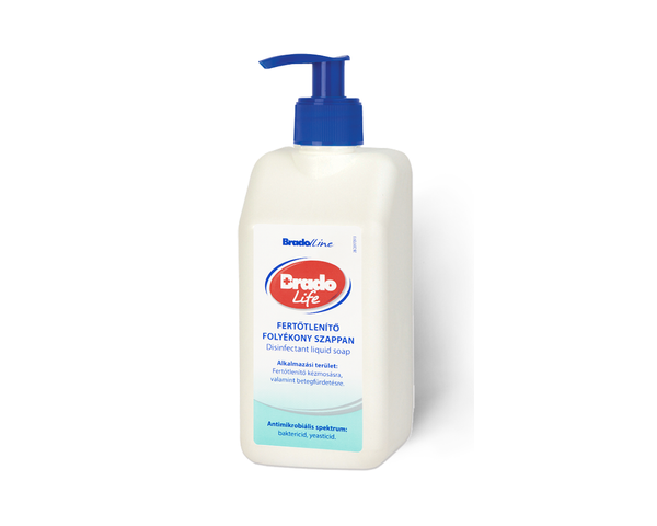 BradoLife fertőtlenítő folyékony szappan, 350 ml
