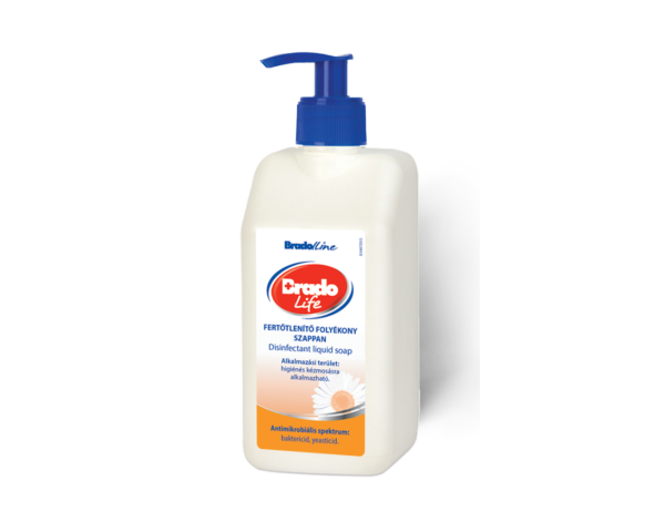 BradoLife fertőtlenítő folyékony szappan 350 ml - kamilla