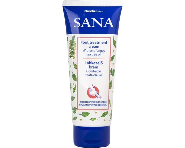 Sana lábkezelő krém gombaölő teafa olajjal 100 ml