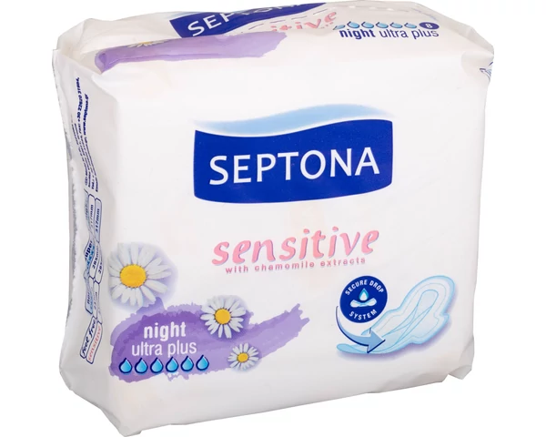 Septona eü.betét, éjszakai, szárnyas, kamilla 8db