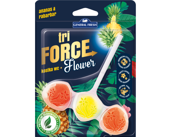 Tri Force flower wc deo 45g ananász és rebarbara