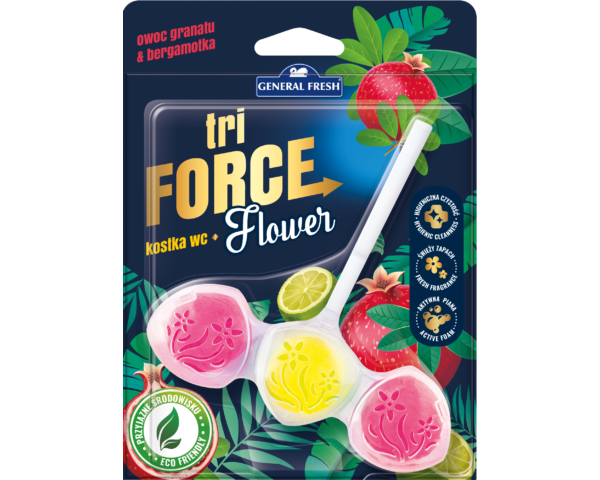 Tri Force flower wc deo 45g gránátalma és bergamott