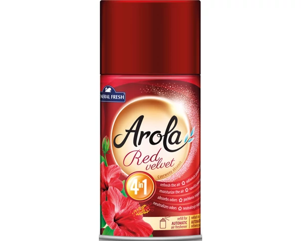 Arola légfr.aerosol ut. időzített készülékhez 250ml red velvet