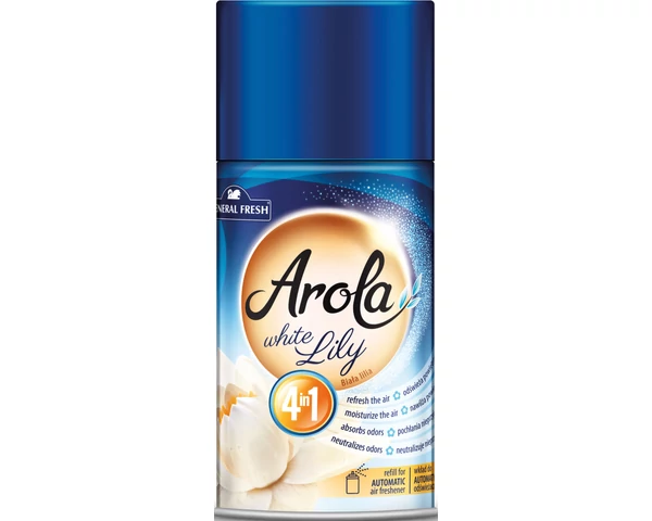 Arola légfr.aerosol ut. időzített készülékhez 250ml white lily